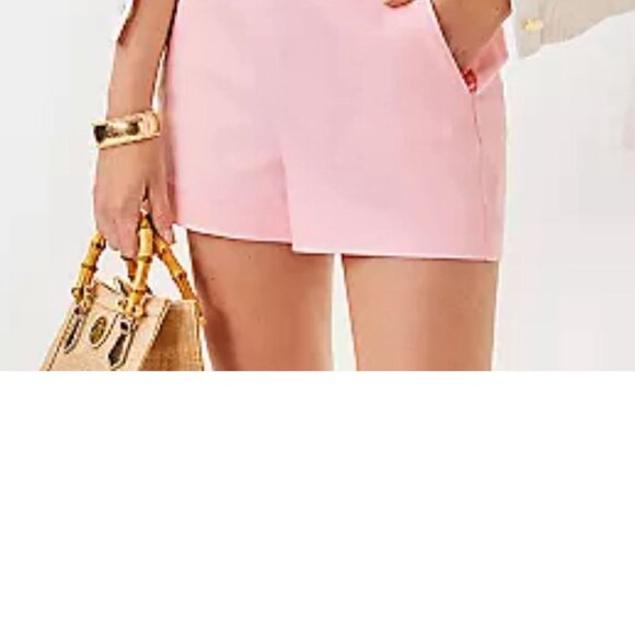 Lilly Pulitzer Sarissa Shorts – Pink (3” Inseam) - Picture 2 of 3
